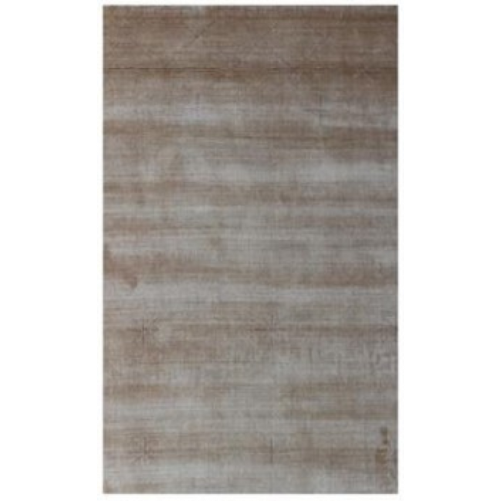 8' X 11' Tan And Brown Ombre Hand Loomed Area Rug