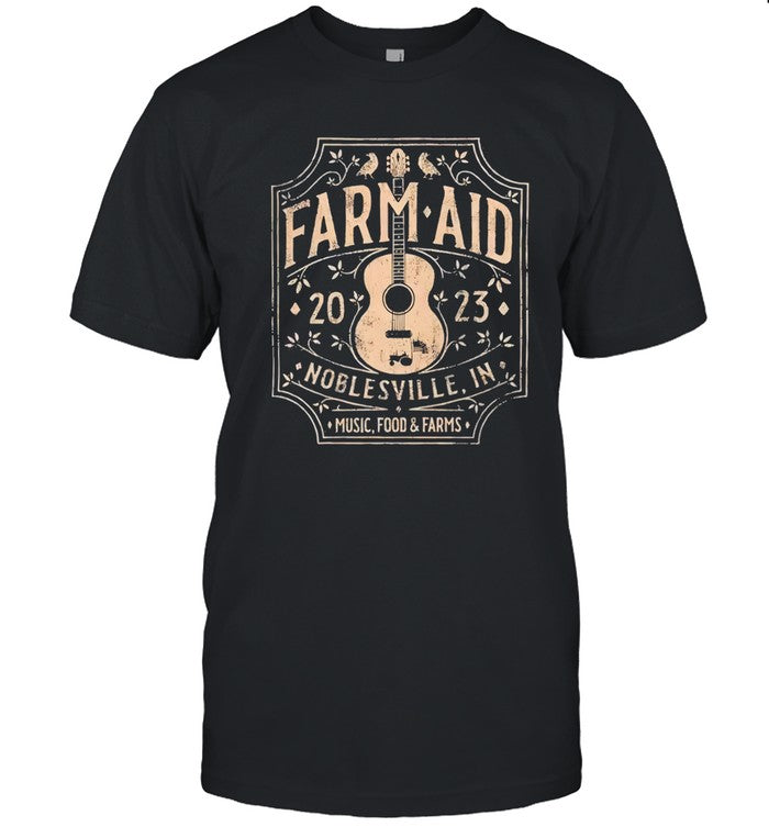 Farm Aid 2023 Noblesville, In Music Food & Farms T-Shirt