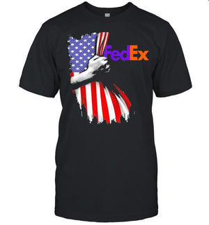 Fedex American Flag shirt