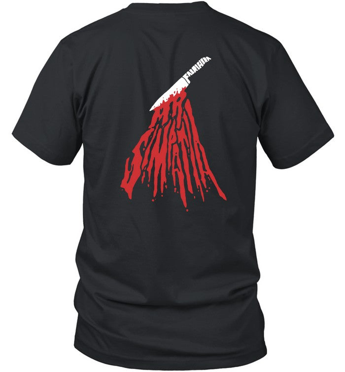 Fabri Fibra Mr Simpatia Coltello TShirts