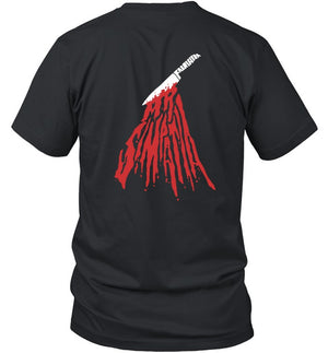 Fabri Fibra Mr Simpatia Coltello TShirts