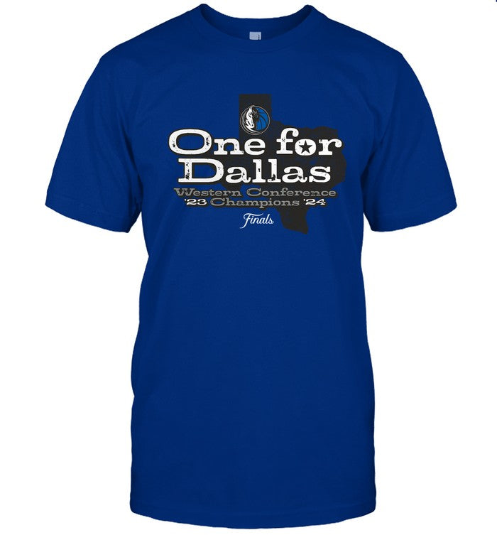 Fanatics Mavericks 2024 Western Conference Champions Shirt