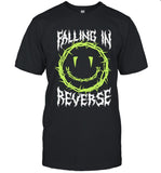 Falling In Reverse Smiley Thorns Black T Shirt
