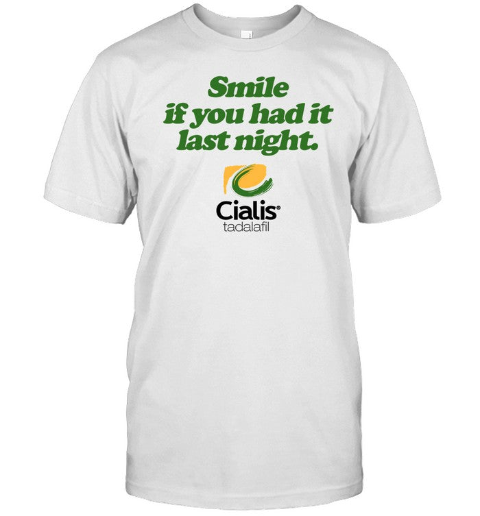 Feels So Good Smile If You Had It Last Night Cialis Tadalafil