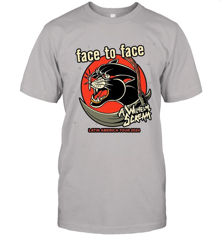 Face To Face Costa Rica Tour 2024 Limited T-Shirt