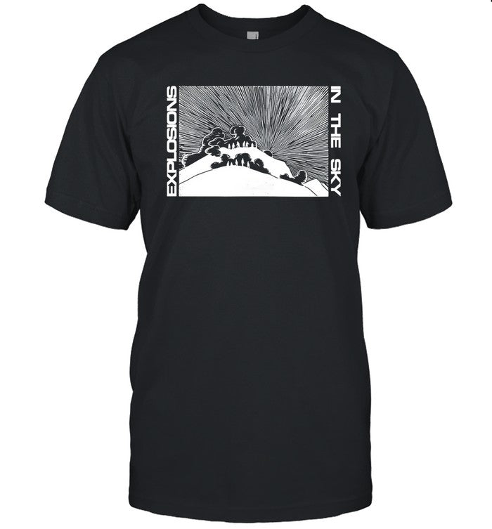 Explosions in the sky end navy shirt