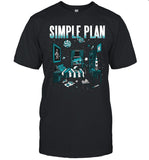 2025 Limited Simple Plan Astronaut Room T-Shirt