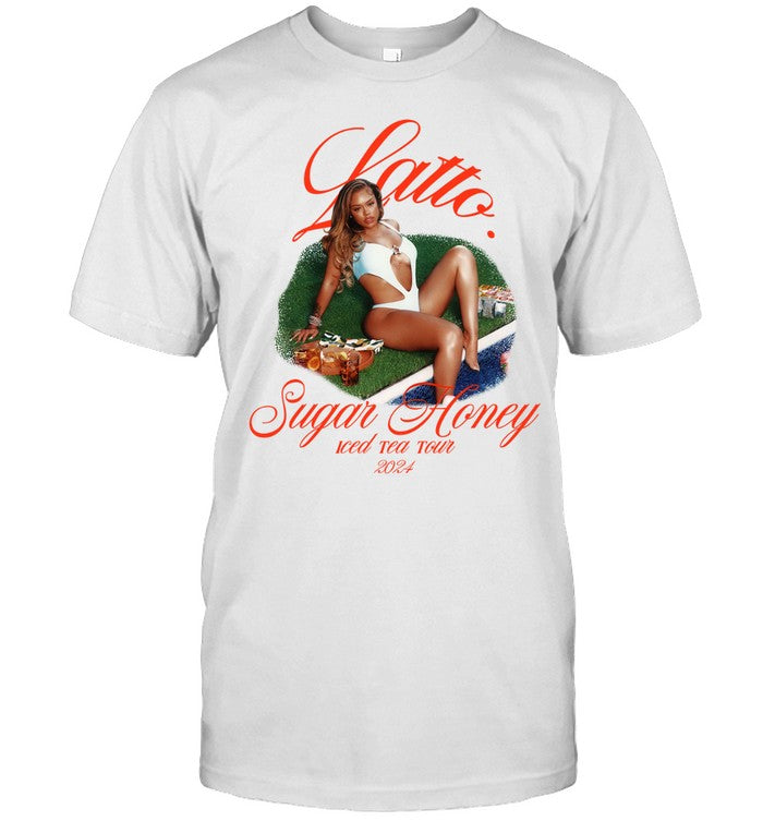 2025 Latto Sugar Honey Iced Tea Tour Limited T Shirt_1