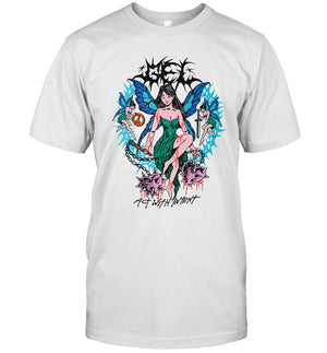 Fairy Act With Intent Gel T-Shirt White