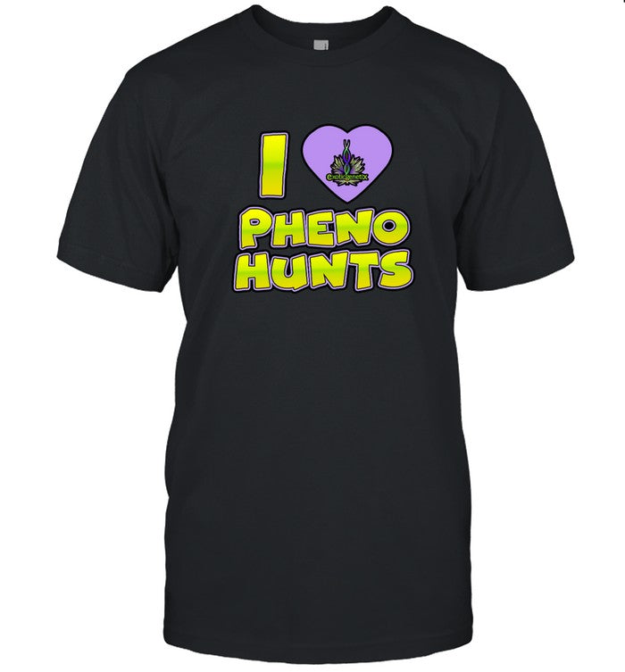 Exoticgenetix I Love Pheno Hunts T Shirt