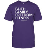 Faith Family Freedom Fitness Awaken With JP Shirt Limited