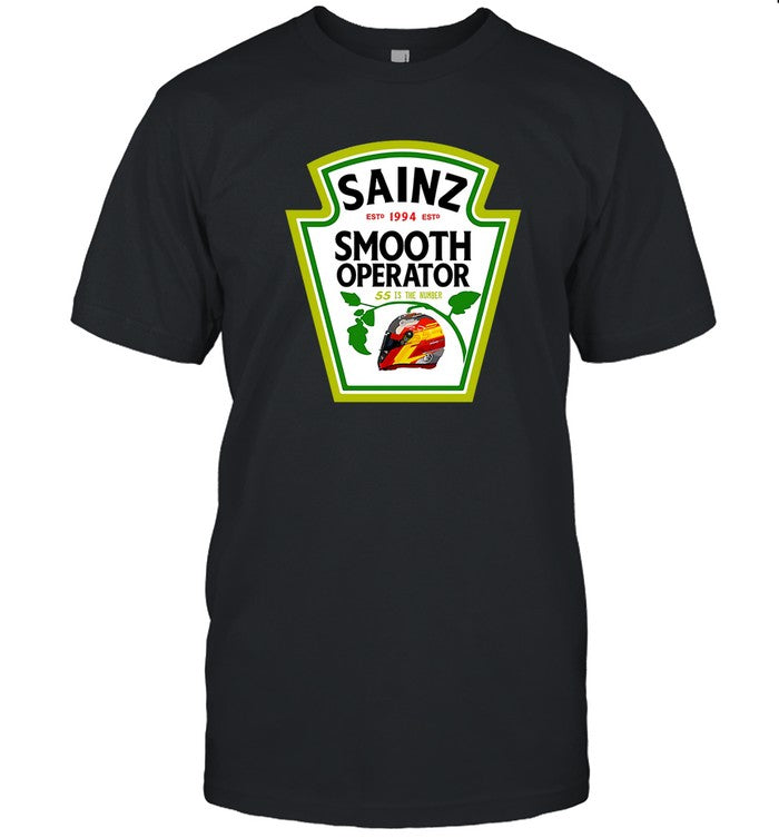 F1 Carlos Sainz Smooth Operator 55Th T-Shirt - Copy