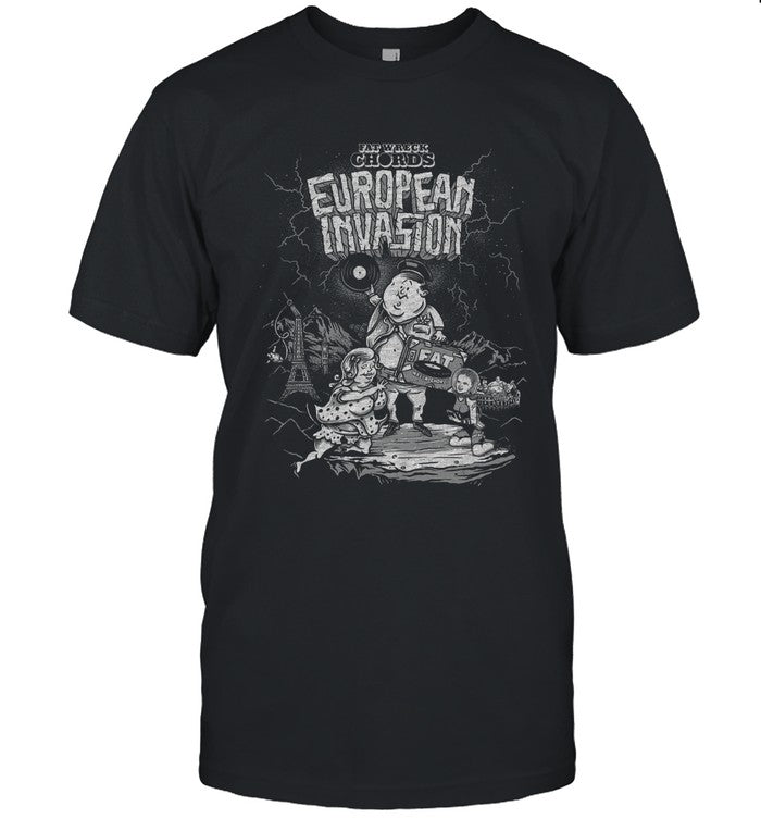 Fat Wreck Chords European Invasion New T-Shirt