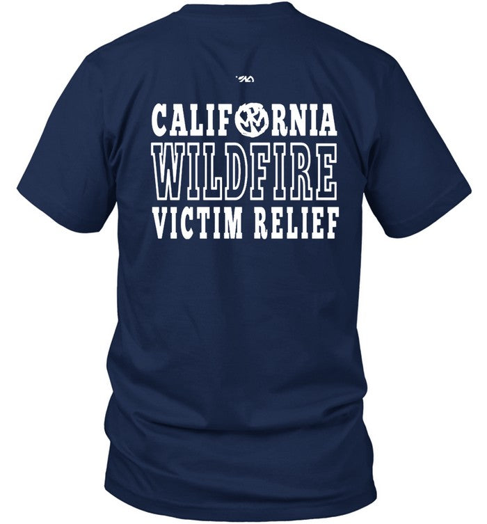 2025 Pennywise California Fire Victims Benefit T-Shirt