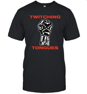 Feed Your Disease Twitching Tongues T-Shirt black