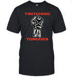 Feed Your Disease Twitching Tongues T-Shirt black