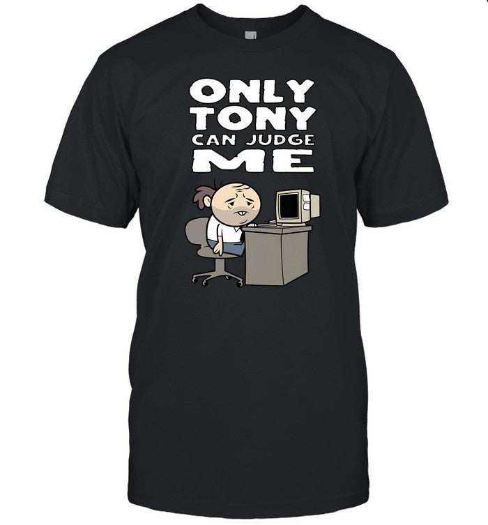 Explosm Entertainment Only Tony Can Judge Me Purgatony Tee