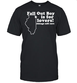 Fall out boy is for lovers chicago soft core shirt