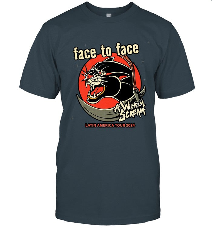Face To Face Latin America Tour 2024 T-Shirt