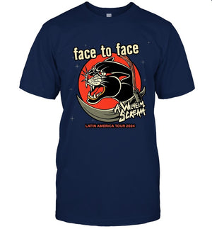 Face To Face Latin America Mexico Tour 2024 T-Shirt