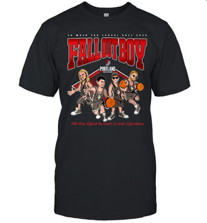Fall Out Boy X Portland Trail Blazer So Much For 2Our Dust 2024 Shirt
