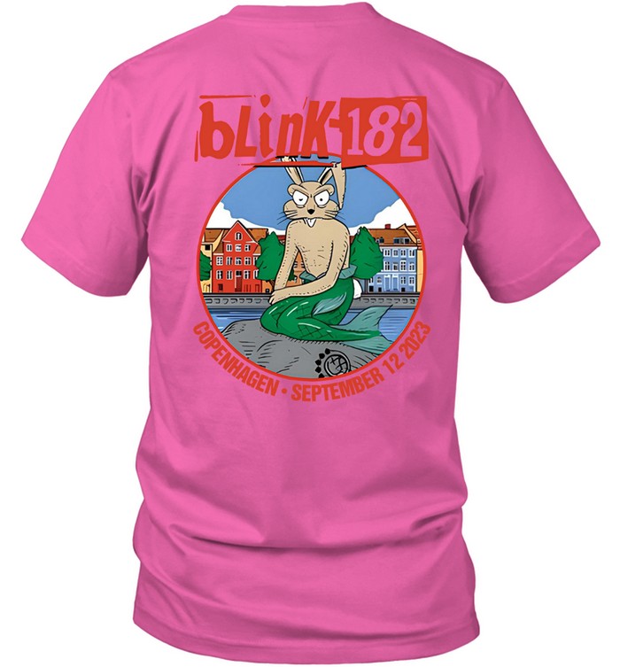 Event T-Shirt Blink-182 in Copenhagen, DK Tour Europe 2023
