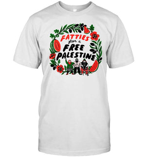 Fatties For A Free Palestine T-Shirt