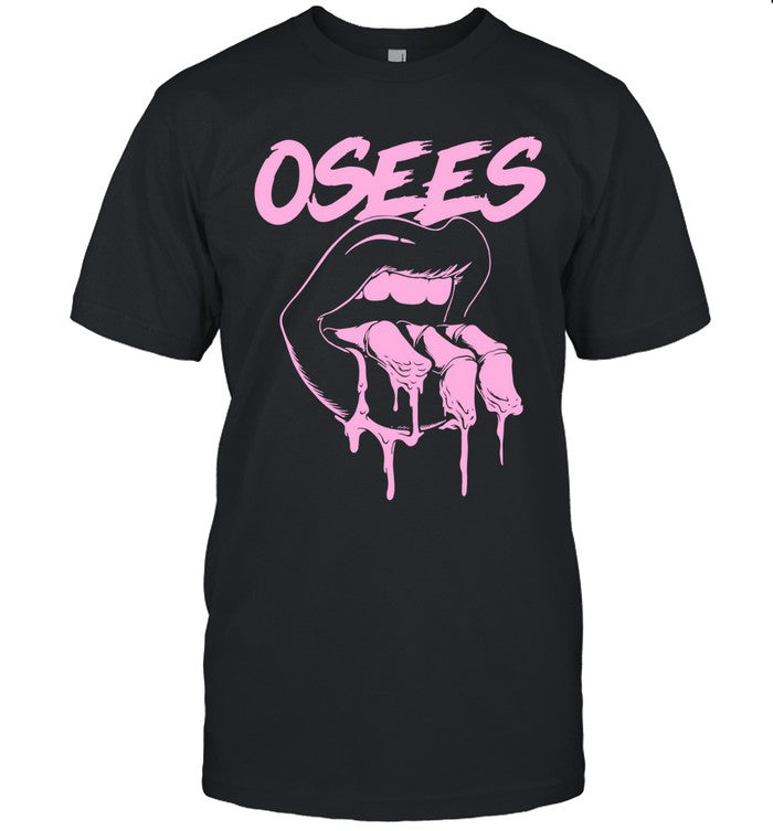 2025 Limited Osees Fingers Black T Shirt