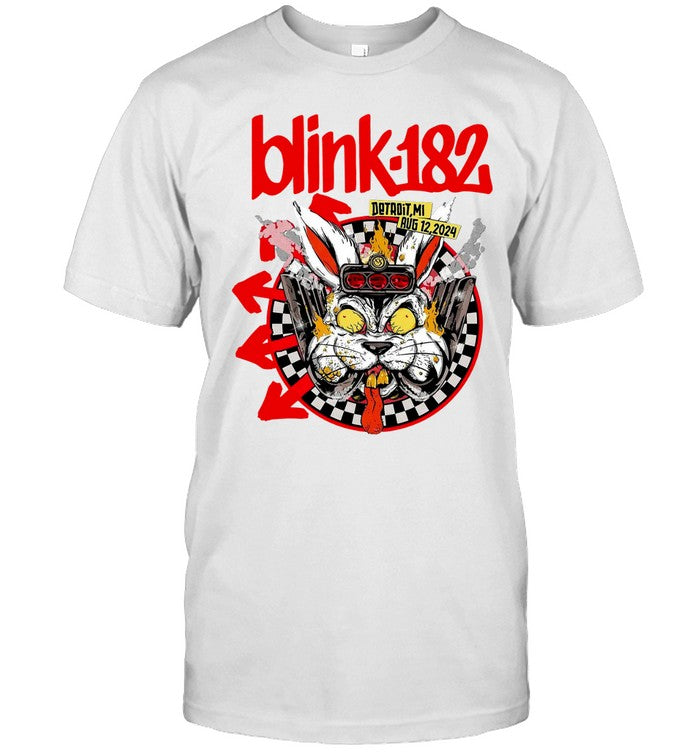 Event Blink-182 Detroit, MI Aug 12 2024 Shirts