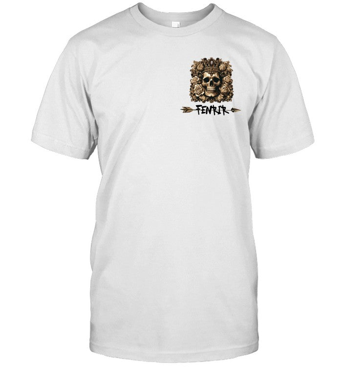 Fenrir Eye Of Enoch The Birth Of Wisdom White T-Shirt