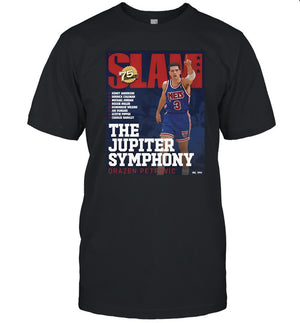 Fernández Wearing Drazen Petrovic Slam The Jupiter Symphony Shirt