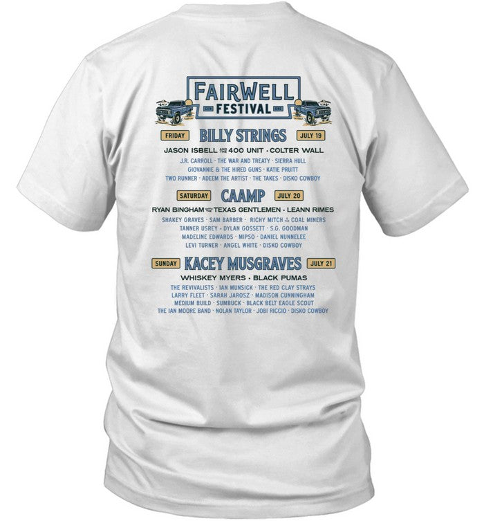 Fairwell Festival 2024 Truck Event T Shirt