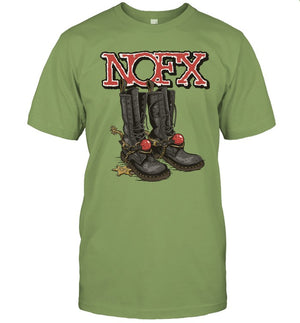 Fall Tour 2023 Nofx Band Boots T-Shirt