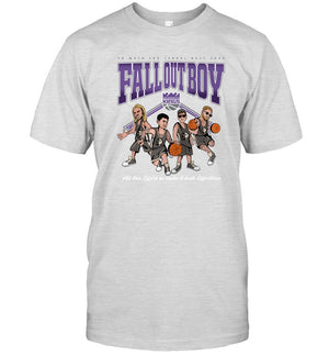 Fall Out Boy x Sacramento Kings Fanatics ed Gray So Much For (2our) Dust Fleece Pullover Sweatshirt