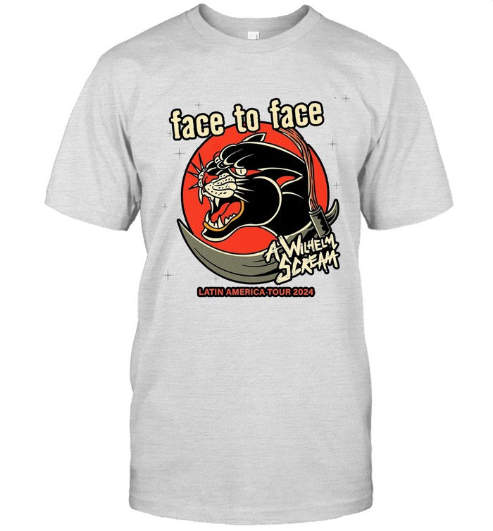 Face To Face Music South America Tour 2024 T-Shirt