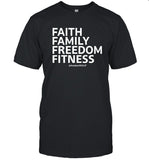 Faith Family Freedom Fitness Awaken With JP Sears T-Shirt