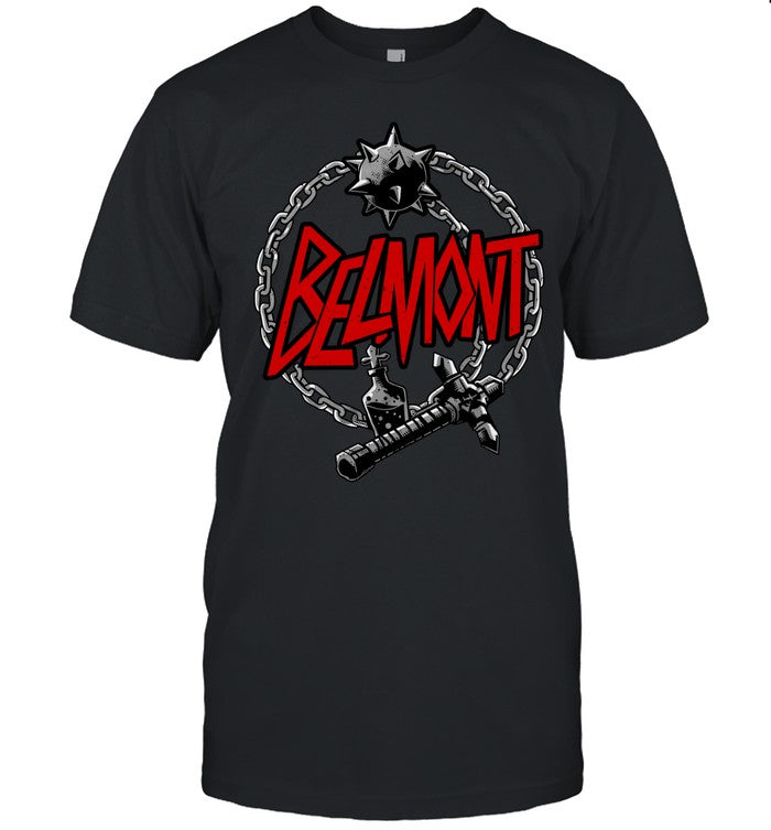 2025 Limited Belmont Castle Of Death Black T Shirt
