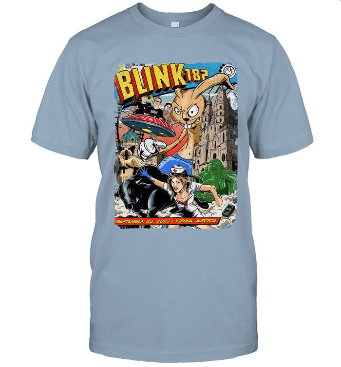 Event T-Shirt Blink-182 September 20, 2023 in Vienna, Austria