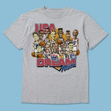 1992 Dream Team USA Basketball Shirt - Vintage 90s Graphic Tee, Classic Cotton Unisex Top