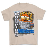 1998 Kentucky Wildcats Championship T-Shirt - NCAA Basketball Fan Tee, National Champs Graphic Shirt, Game Day Apparel, Trendy Sportswear Womenswear