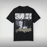 2024 Aventura Tour Concert Bachata Cerrando Ciclos Graphic T-shirt Merch Unisex Garment-dyed T-shirt Cotton Menswear