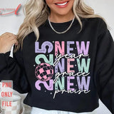 2025 New Year New Grace New Praise , New Year Crew , New Year 2025 , Happy New Year 2025 , New Year Eve , New Years Shirt