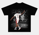 2025 USA ANTHONY EDWARDS A2 Vintage 90s Graphic Funny Tee, Short Sleeve, Menswear Top, Womenswear Top Underwear Streetwear