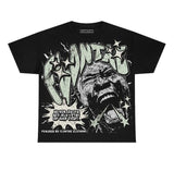 4s Seafoam Flontae T-Shirt Never Quit Graphic Tee Cotton Y2K Clothing Top Streetwear