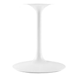 Lippa 54" Oval Artificial Marble Dining Table