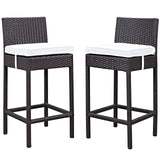 Lift Bar Stool Outdoor Patio Set of 2