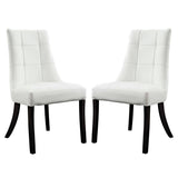 Noblesse Dining Chair Vinyl Set of 2