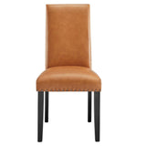 Parcel Dining Faux Leather Side Chair