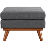 Engage Upholstered Fabric Ottoman