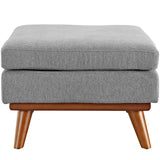 Engage Upholstered Fabric Ottoman